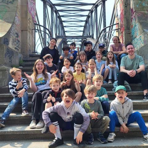 Gruppe von Kindern